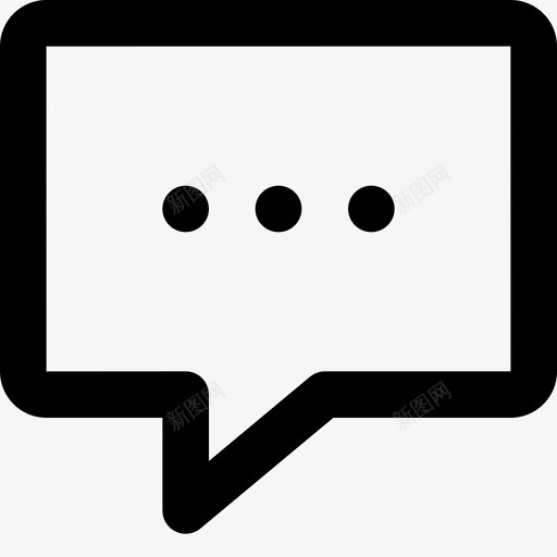 语音气泡对话消息图标svg_新图网 https://ixintu.com 具有独特的风格 剪切一组可爱的线条图标 对话 支持 文本消息 消息 语音气泡 键入 非常适合用户界面和基于24x24像素网格的功能图形