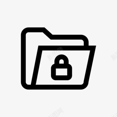 文件夹安全文件夹锁定受保护文件夹图标图标