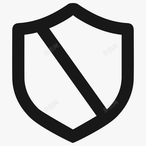 非保护访问允许图标svg_新图网 https://ixintu.com 允许 其他 屏蔽 拒绝 访问 非保护