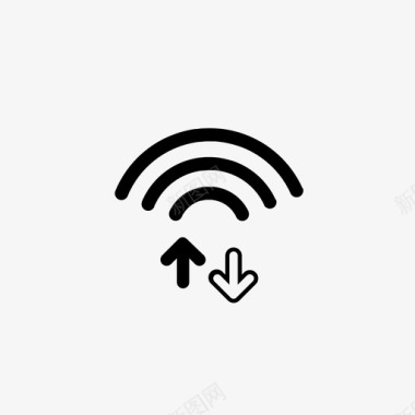 wifi数据移动ui信号图标图标