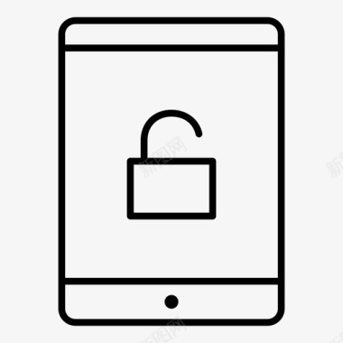 解锁pc平板电脑android电脑平板电脑图标图标