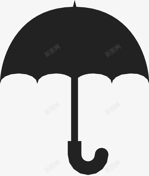伞保险季风图标svg_新图网 https://ixintu.com 伞 保护 保险 季风 雨水
