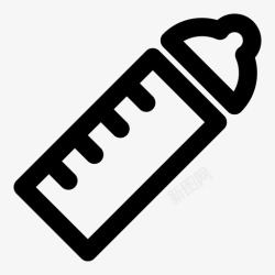 260毫升奶瓶奶瓶饮料饲料图标高清图片