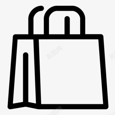 购物袋手提袋物品图标图标