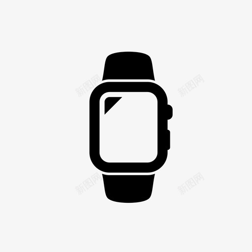智能手表苹果手表电子设备图标svg_新图网 https://ixintu.com 手表 智能手表 智能腕表 电子图形像素完美64x64像素 电子设备 苹果手表