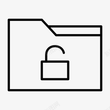 解锁文件夹数据文件夹数据存储图标图标