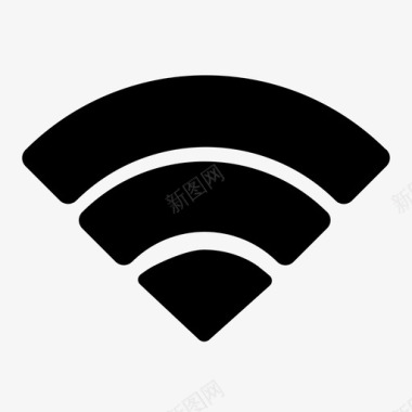 全wifi互联网信号图标图标