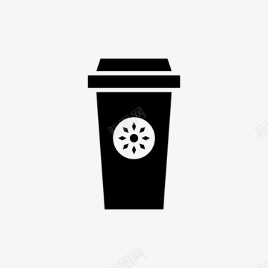 咖啡容器饮料图标图标