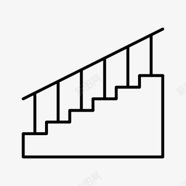 楼梯建筑师建筑图标图标