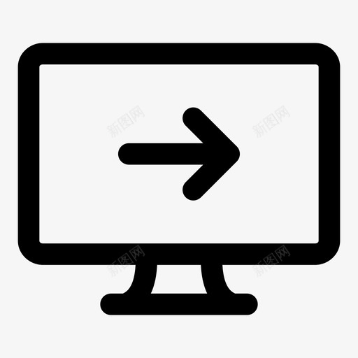 下一个监视器计算机屏幕显示计算机图标svg_新图网 https://ixintu.com led监视器 下一个监视器 个人计算机 屏幕通知 显示计算机 监视器 计算机屏幕