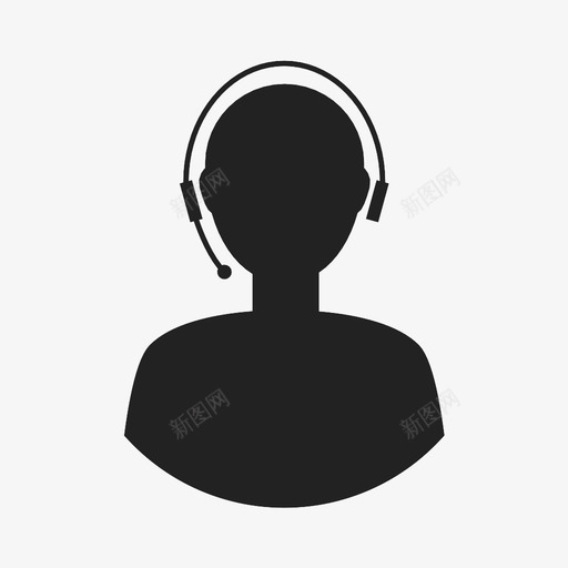 呼叫中心联系人联系我们图标svg_新图网 https://ixintu.com 呼叫中心 客户服务 联系人 联系我们
