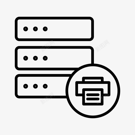 打印数据在线打印打印文档图标svg_新图网 https://ixintu.com web打印 在线打印 打印数据 打印文档 打印服务器数据