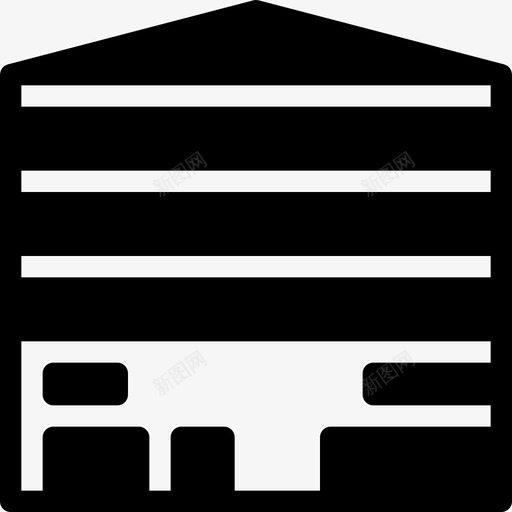 存储建筑施工图标svg_新图网 https://ixintu.com 地点 地点实心图标 存储 建筑 施工