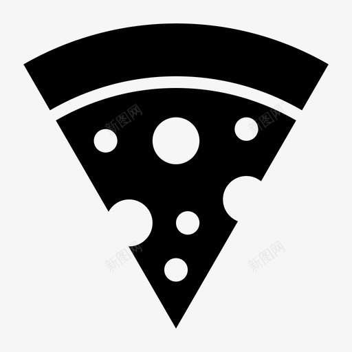 披萨奶酪食品图标svg_新图网 https://ixintu.com 切片 奶酪 意大利 披萨 食品 食品和饮料铭文