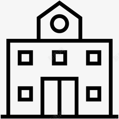 宫殿建筑城市建筑图标图标