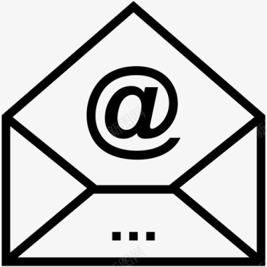 电子邮件1信封图标图标