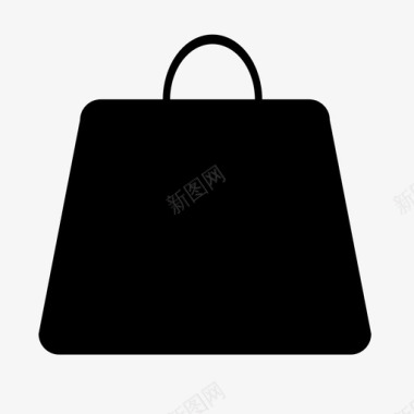 购物袋简易袋图标图标