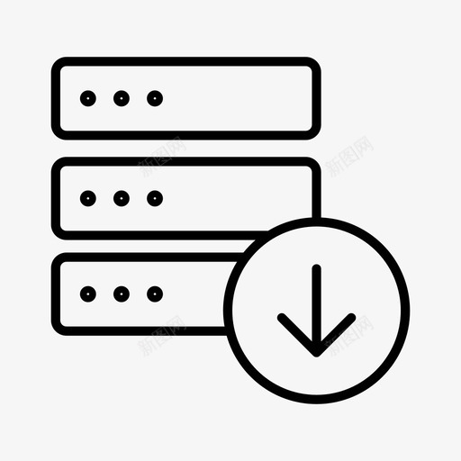 数据服务器软件图标svg_新图网 https://ixintu.com 数据下载 文件下载 文档下载 服务器下载 软件下载