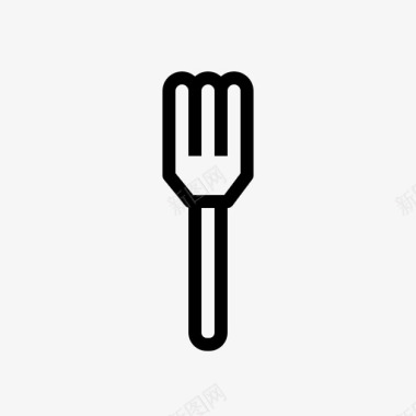 叉子进餐吃饭图标图标