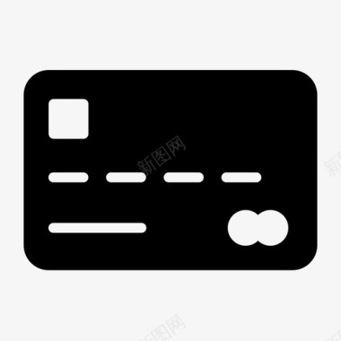 贷记借记atm信用卡图标图标