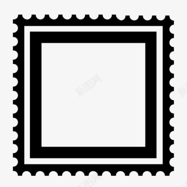 邮票信件邮件图标图标