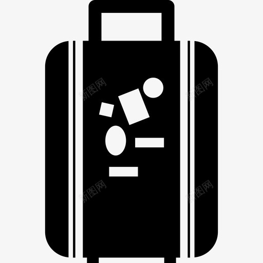旅行袋工具和用具旅行和旅游图标svg_新图网 https://ixintu.com 工具和用具 旅行和旅游 旅行袋