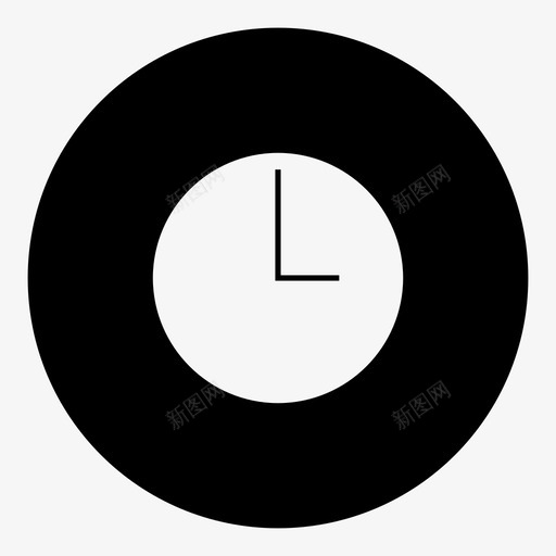 时钟模拟时钟准时图标svg_新图网 https://ixintu.com 准时 定时时间表 时钟 时间 时间表 模拟时钟