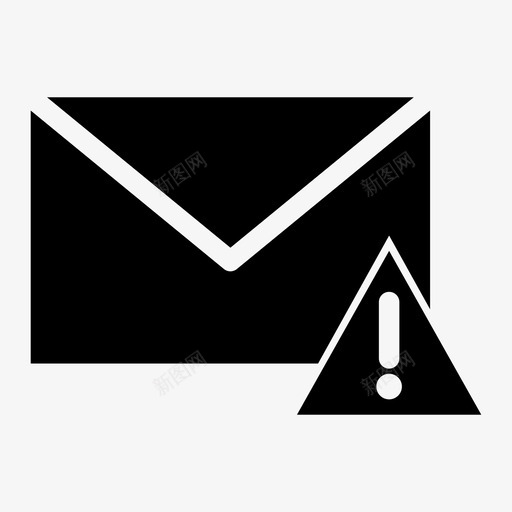 错误电子邮件支票邮件信件图标svg_新图网 https://ixintu.com 信件 发送邮件 支票邮件 邮件 邮箱 错误电子邮件
