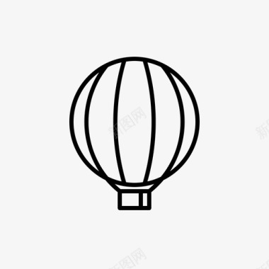 气球热气球天空图标图标