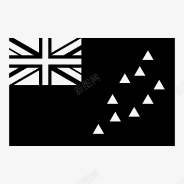 图瓦卢国家国旗图标图标