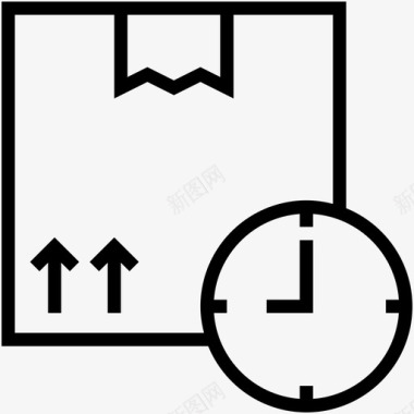 发货时间计时器秒表图标图标