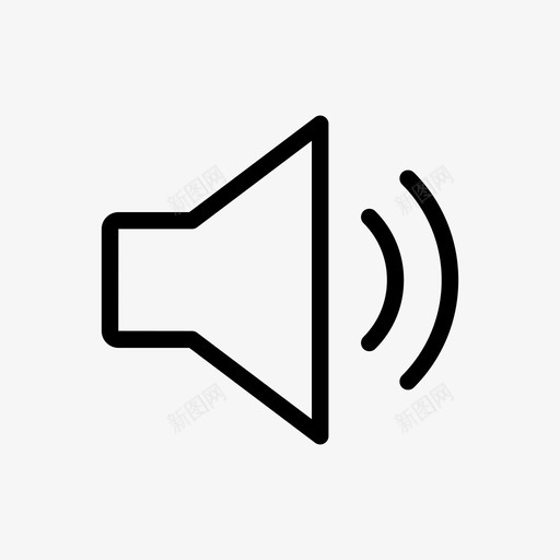 音量控制增大音量声音图标svg_新图网 https://ixintu.com 增大音量 声级 声音 音量控制 音量级