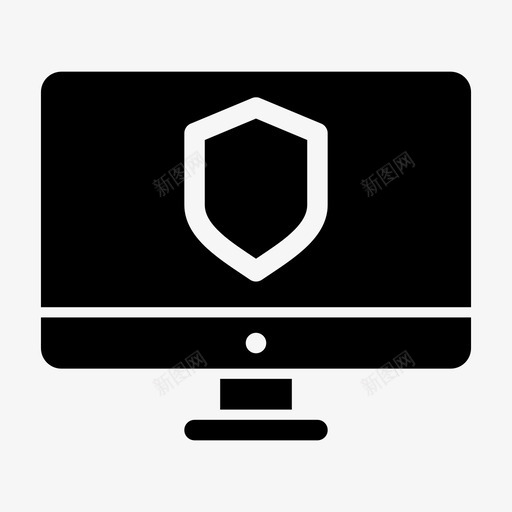 监视器安全计算机显示器计算机屏幕图标svg_新图网 https://ixintu.com 个人计算机 监视器led 监视器安全 计算机屏幕 计算机显示器