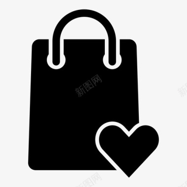 购物袋购买购物者图标图标