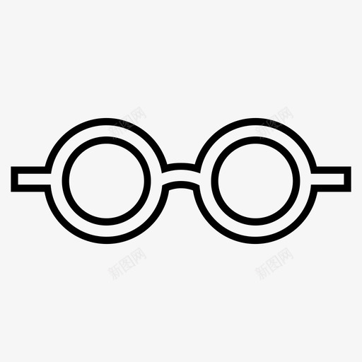 眼镜配件眼睛图标svg_新图网 https://ixintu.com 光学 眼睛 眼镜 眼镜视力 视力 配件