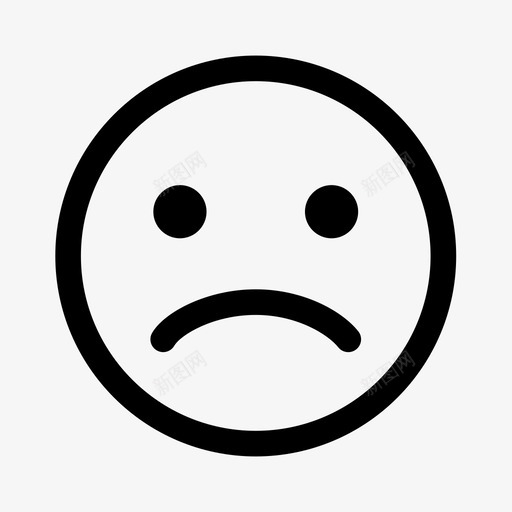 愤怒表情情绪图标svg_新图网 https://ixintu.com 人 情绪 愤怒 脸 表情