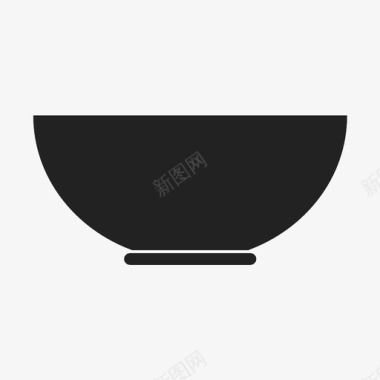 碗脸盆厨房图标图标