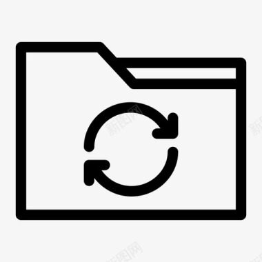 文件文件夹同步计算机文件夹数据存储图标图标