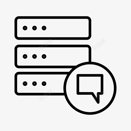 联系人服务器在线消息在线聊天图标svg_新图网 https://ixintu.com 互联网聊天 在线消息 在线聊天 在线联系人 服务器联系人 联系人服务器