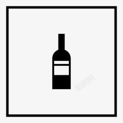 苹果酒采购产品玻璃葡萄酒酒杯图标高清图片