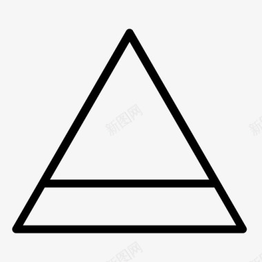 三角形抽象几何图标图标