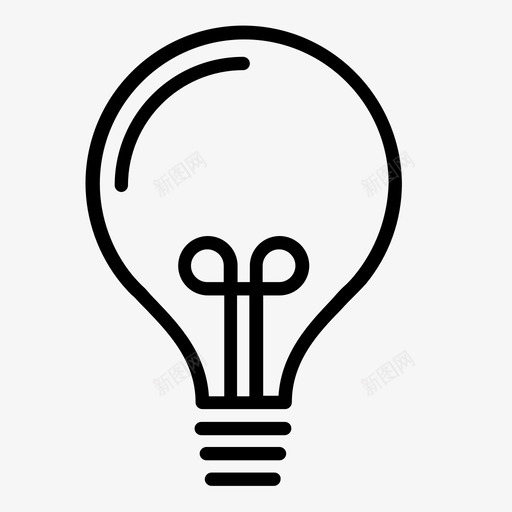 灯泡炸弹灯图标svg_新图网 https://ixintu.com 灯 灯泡 炸弹