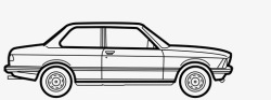 宝马3系宝马3系第一代汽车复古图标高清图片
