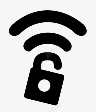 免费wifi连接开放图标图标