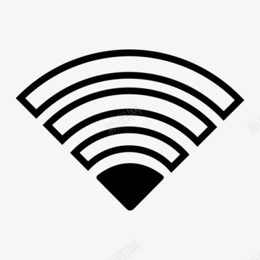 低wifi互联网信号图标图标