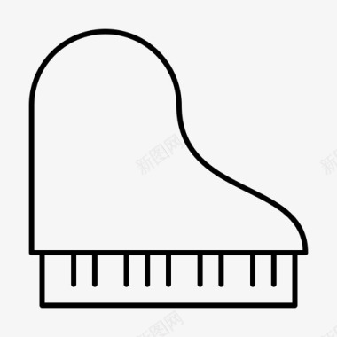 钢琴器乐乐器图标图标