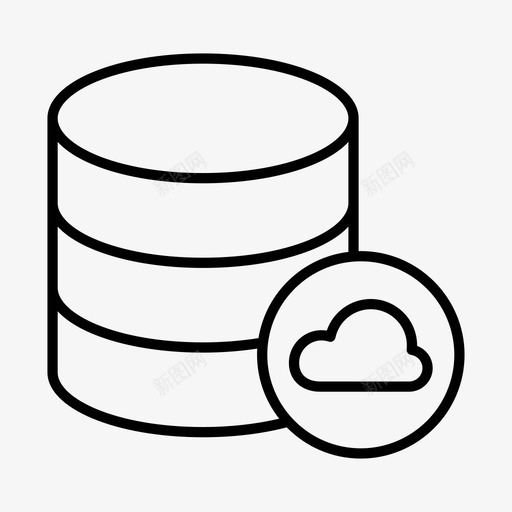 云服务器云数据云安全图标svg_新图网 https://ixintu.com 云安全 云数据 云服务器 在线数据 安全数据 服务器数据