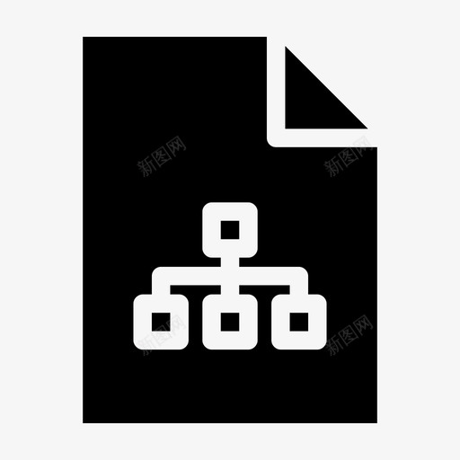 文件结构文件页文件纸图标svg_新图网 https://ixintu.com 办公文件 文书工作 文件纸 文件结构 文件通知 文件页 纸张