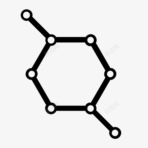 分子结构原子化学图标svg_新图网 https://ixintu.com 分子 分子式 分子结构 化学 原子