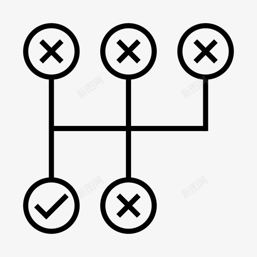 汽车档位电路网络图标svg_新图网 https://ixintu.com 二档 变速器 档位 汽车档位 电路 网络